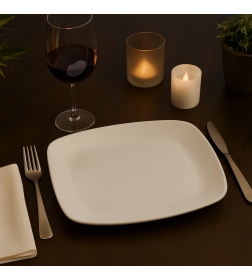 Тарелка подставная 16,5х21,5см Парма 431242-990 Bormioli Rocco