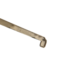 Заглушка Danke "Premium" 700 мм с двумя капиносами цвет Крем де турке