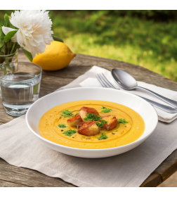 Тарелка глубокая 205 мм "Белье" универсал 9С1257Ф34