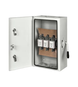 Ящик с рубильником ЯБПВУ-250А IP54 (с ПН-2) Народный TDM SQ1603-0006