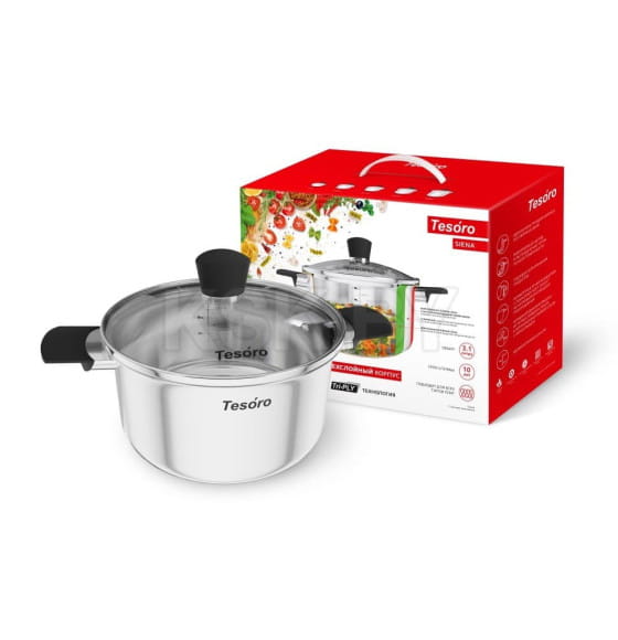 Кастрюля 1,5 л Siena Tesoro (КС415) 