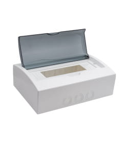 Бокс накладной ЩРН-П-12 модулей с прозрачной крышкой Lezard LUXRAY 731-2000-012