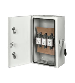 Ящик с блоком "рубильник-предохранитель" ЯБПВУ-250А IP54 (с ПН-2) TDM Народный SQ1603-0006