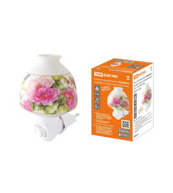 Ночник-аромалампа "Прованс" керамический с выключателем, Е12, 7 Вт, 220 В TDM SQ0357-0036