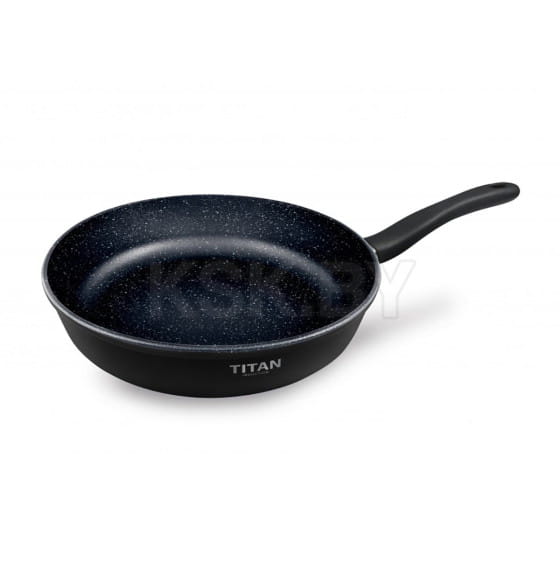 Сковорода 28 «Titan Space» индукция, не съемная ручка, Нева (918128i) 