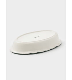 Блюдо для запекания новогоднее «Сказки зимнего леса», 1.03 л, 28×17.5×4.9 см, доломит, белое Доляна