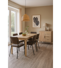 Ламинат Ultradecor Ultrastep 2652 Дуб Савойский пепел