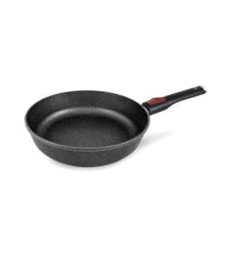 Сковорода 28 литая Индукция Гранит, со съемной ручкой, Нева