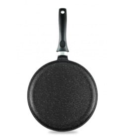 Сковорода 24 блинная литая Индукция Гранит, не съемная ручка, Нева