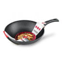 Сковорода вок 28 литая Индукция Гранит не съемная ручка Нева (L3128Wi) 