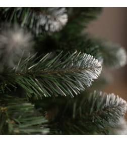 Ель искусственная Ёлушка Никольская иней 1.5м (подставка пластик) 9972277