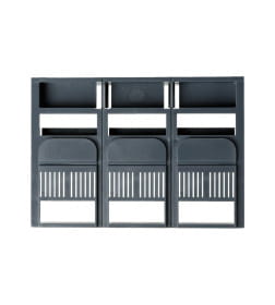 Заглушка клеммная короткая 3Р ЗКК-1 IP20 для ВА89-32/33/35 (комплект 2 шт.) TDM SQ0751-0201