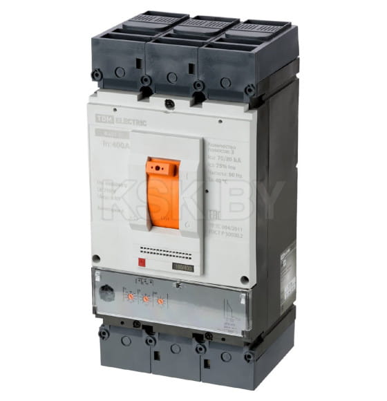 Заглушка клеммная короткая 3Р ЗКК-2 IP20 для ВА89-37/39 (комплект 2 шт.) TDM SQ0751-0202 (SQ0751-0202) 