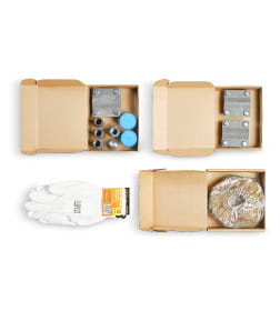 Контур заземления 3 х 3 метра (с заострением) штыревой TopIron