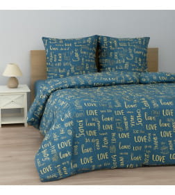 Комплект постельного белья "Евро" 50х70 41262/0/615004/615010 К 