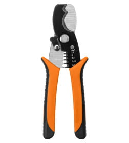 Кабелерез 180 мм с функцией зачистки изоляции, усиленный, Al/Cu 35/10 мм² "МастерЭлектрик" TDM SQ1027-0302