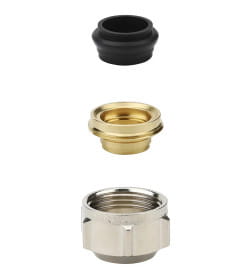 Соединитель 15 x 1/2" для подключения медной трубки Varmega VM09301