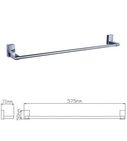 Держатель полотенца настенный Wisent WP2701