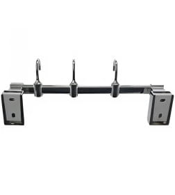 Вешалка в ванную комнату на 3 крючка металлическая Wisent WP2715-3