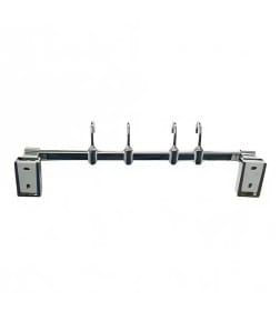 Вешалка в ванную комнату на 4 крючка металлическая Wisent WP2715-4