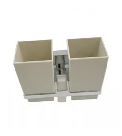 Стакан двойной настенный Wisent WP2608