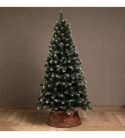 Ель искусственная Ёлушка Никольская иней 1.5м (подставка пластик) 9972277