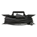 Удлинитель на рамке 20м 1 роз., без з/к, КГ 2х1,5 Glanzen (ER-20-006) 