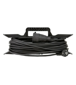 Удлинитель на рамке 10м 1 роз., без з/к, КГ 2х1,5 Glanzen