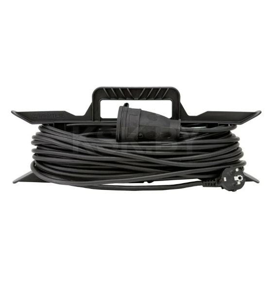 Удлинитель на рамке 20м 1 роз., без з/к, КГ 2х1,5 Glanzen (ER-20-006) 