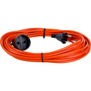 Силовой удлинитель шнур штепсельное гнездо ПВС 2x0,75 10м Glanzen (ES-10-001) 