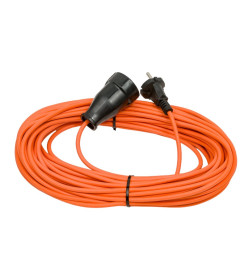 Силовой удлинитель шнур штепсельное гнездо ПВС 2x0,75 20м Glanzen