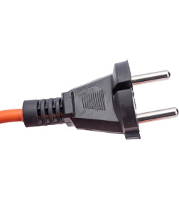 Силовой удлинитель шнур штепсельное гнездо ПВС 2x0,75 30м Glanzen