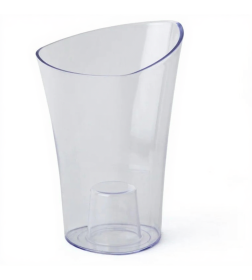 Ваза для орхидей треугольная 1,3л 136х141х200мм цвет (серый)