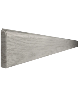 Плинтус вспененный Comfort Классик Софт с мягким краем 80мм 2,2м / Дуб айсберг 081