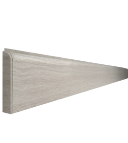 Плинтус вспененный Comfort Классик Софт с мягким краем 80мм 2,2м / Дуб патина 084