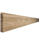 Плинтус вспененный Comfort Классик Софт с мягким краем 80мм 2,2м / Дуб мокка 204