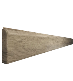 Плинтус вспененный Comfort Классик Софт с мягким краем 80мм 2,2м / Дуб капучино 219