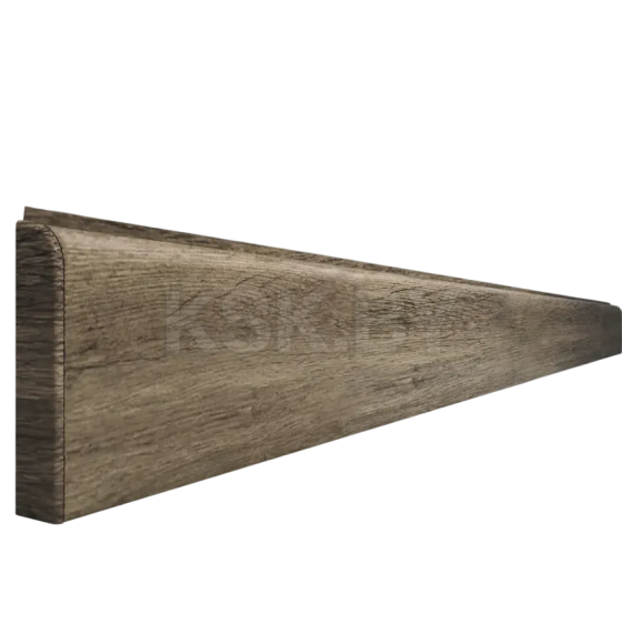 Плинтус вспененный Comfort Классик Софт с мягким краем 80мм 2,2м / Дуб рустик 220