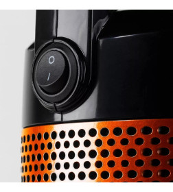 Вертикальный портативный пылесос Kitfort KT-525-1 оранжевый