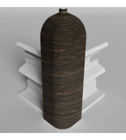 Угол наружный  плинтуса Классик 80мм (уп.2шт.)/Венге 226