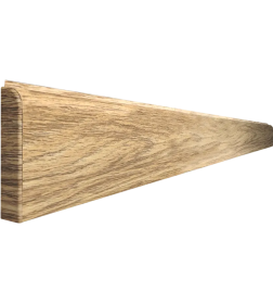 Плинтус вспененный Comfort Классик Софт с мягким краем 80мм 2,2м / Дуб латте 270