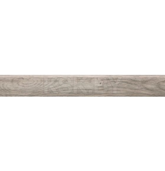 Плинтус вспененный Comfort Классик Софт с мягким краем 80мм 2,2м / Дуб серый 406