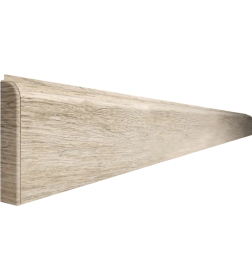 Плинтус вспененный Comfort Классик Софт с мягким краем 80мм 2,2м / Акация 424