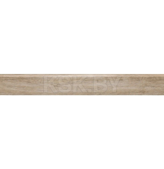 Плинтус вспененный Comfort Классик Софт с мягким краем 80мм 2,2м / Акация 424