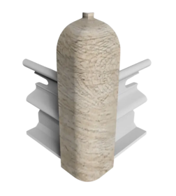 Угол наружный  плинтуса Классик 80мм (уп.2шт.)/Акация 424