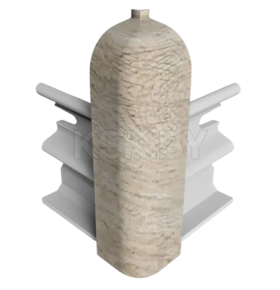 Угол наружный  плинтуса Классик 80мм (уп.2шт.)/Акация 424