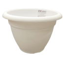 Горшок круглый 4,3л "Классика" белый Технопластик