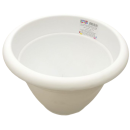 Горшок круглый 4,3л "Классика" белый Технопластик