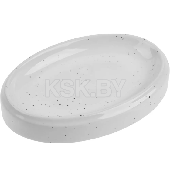 Мыльница керамическая PERFECTO LINEA OCEANIC SANDS белая 35-175003 (35-175003) 