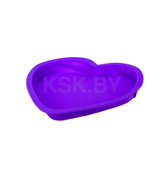 Форма для выпекания силиконовая "Сердце" 25*20*3 см (арт. HEBAHL-378, код 291816) (HEBAHL-378) 